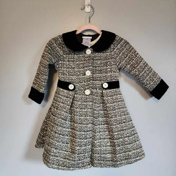 NWOT Blueberi Gold Dress & Matching Jacket Formal Set - Picture 4 of 9